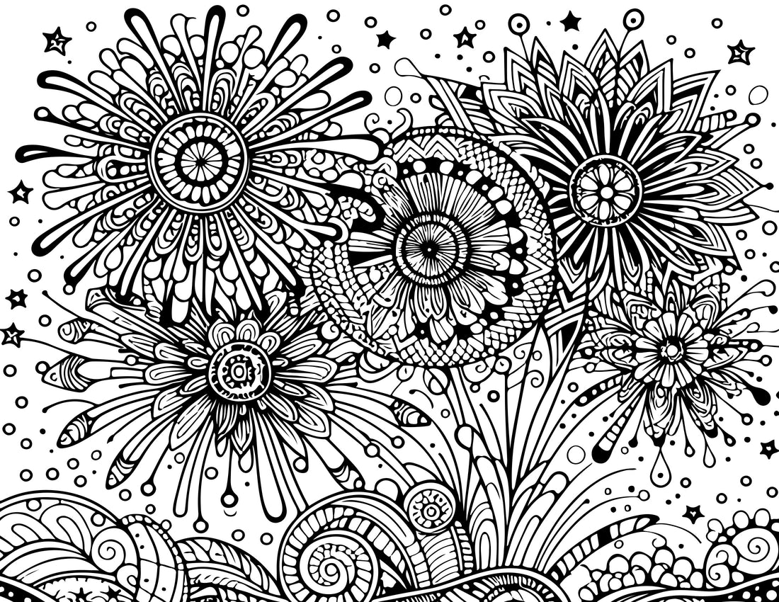 Free, Fun 4th of July Coloring Pages