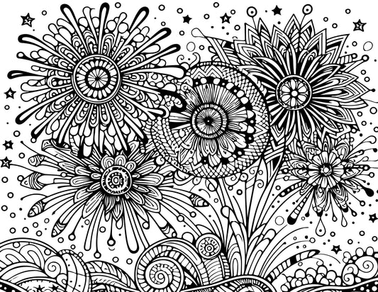 Free, Fun 4th of July Coloring Pages