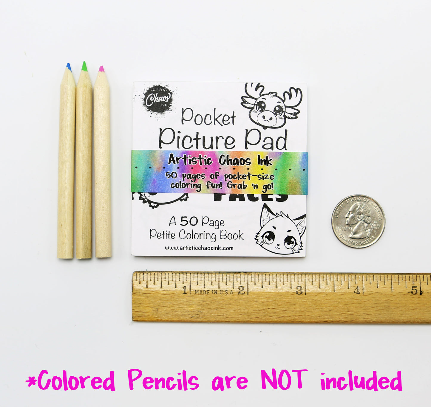 Pocket Coloring Book, Small Coloring Pages, Minimalist, Tiny Books, Kids Coloring Book, Small Art, Adult Coloring Book, Pocket Color, Travel